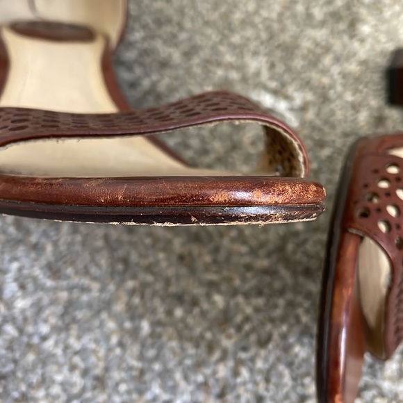 Frye heeled sandals. Skye Perf Ankle - Picture 9 of 14